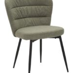 SEDIA LOSANNA VERDE SET 2 PZ CM 58X60,5X85