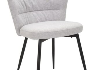 SEDIA LOSANNA GRIGIA SET 2 PZ CM 58X60,5X85
