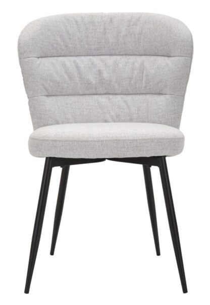 SEDIA LOSANNA GRIGIA SET 2 PZ CM 58X60,5X85 - immagine 2