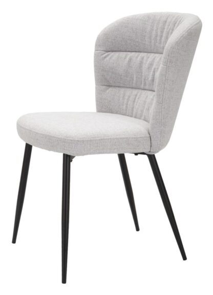 SEDIA LOSANNA GRIGIA SET 2 PZ CM 58X60,5X85 - immagine 3