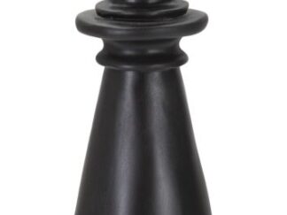 ALFIERE NERO E ORO CM Ø 12,5X38,5