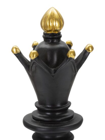 ALFIERE NERO E ORO CM Ø 12,5X38,5 - immagine 3