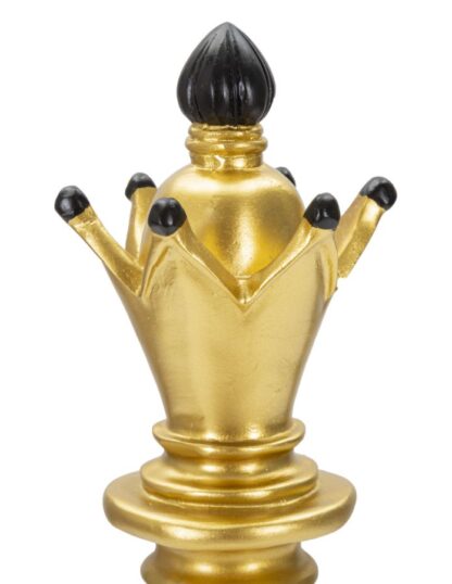 ALFIERE ORO E NERO CM Ø 12,5X38,5 - immagine 3