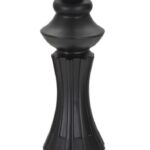 RE NERO E ORO CM Ø 13X40,5 stile GLAM