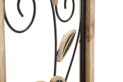 PANNELLO IN FERRO E LEGNO KOMAN -A- CM 26X2,5X60 - immagine 4