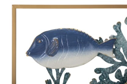 PANNELLO IN FERRO FISH CM 50,2X3,8X50,2 - immagine 3