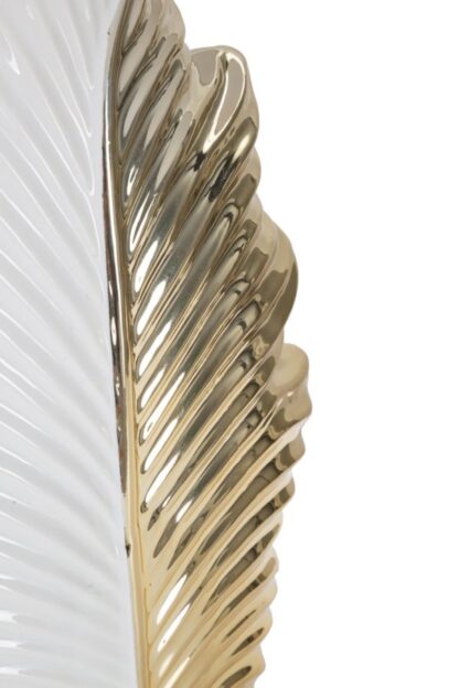 LAMPADA DA TAVOLO GLAM LEAF CM 30X47,5 - immagine 3