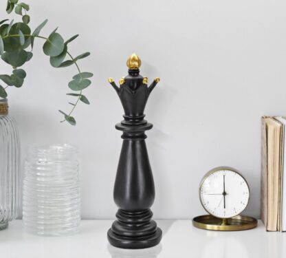 ALFIERE NERO E ORO CM Ø 12,5X38,5 - immagine 5