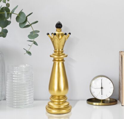 ALFIERE ORO E NERO CM Ø 12,5X38,5 - immagine 5