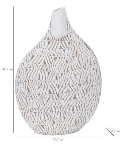 VASO RESINA NAIROBI CM 30,5X11,5X46,5 - immagine 7