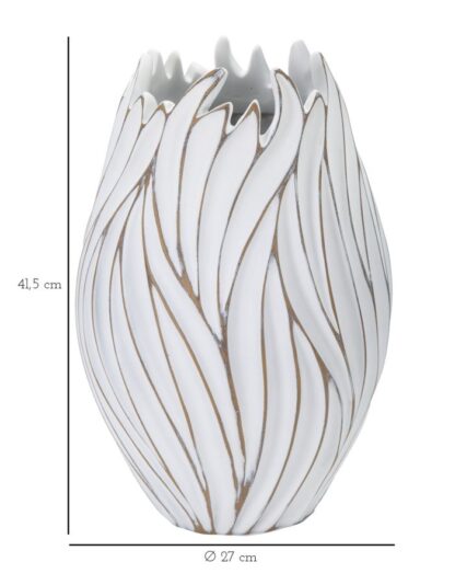 VASO RESINA HONDURAS CM Ø 27X41,5 - immagine 6