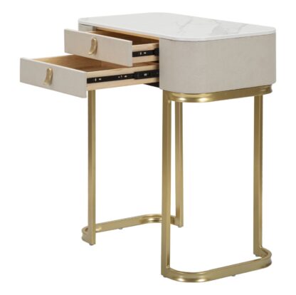 CONSOLE 2 CASSETTI BEAUTY CM 70X40X80 - immagine 3