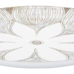 PIATTO S/TASCHE RESINA ATENE CM Ø 35,5X4,4