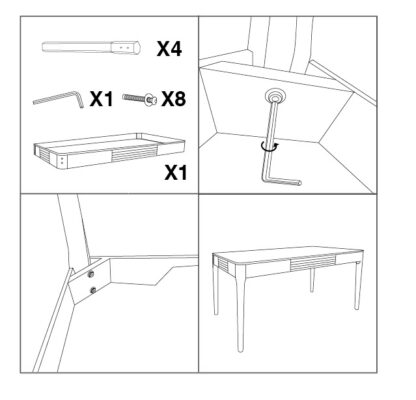 TAVOLO DA PRANZO MATERA CM 180X90X80 - immagine 9