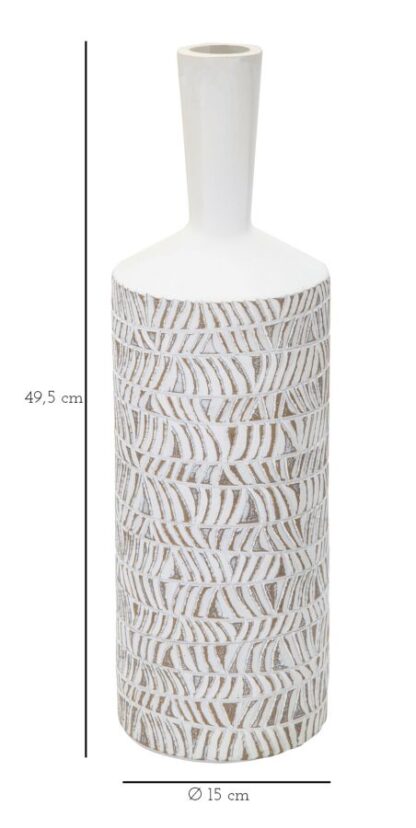 VASO RESINA NAIROBI BOTTLE CM Ø 15X49,5 - immagine 6