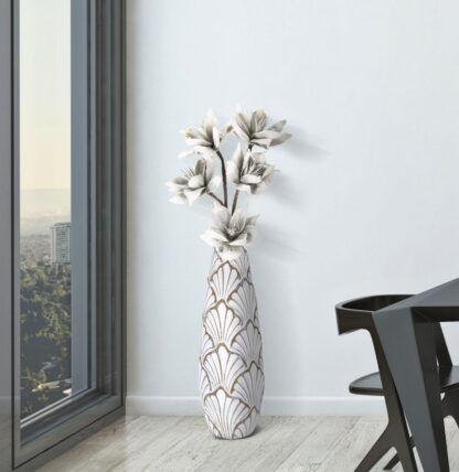 VASO RESINA PANAMA CM Ø 18,5X55 - immagine 5