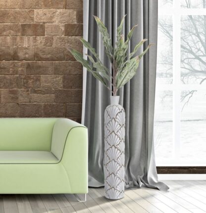 VASO RESINA PANAMA TALL CM Ø 15,5X74 - immagine 5