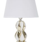 LAMPADA DA TAVOLO GLAM BALLS CM Ø 28X46 stile GLAM