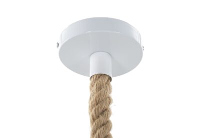 LAMPADARIO MONKEY BIANCO CM Ø 27X32X60 - immagine 4