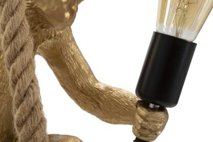 LAMPADARIO MONKEY ORO CM 27X32X60 - immagine 6