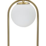 LAMPADA DA TAVOLO GLAMY ARC -B- CM Ø 21X50