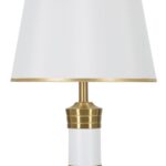 LAMPADA DA TAVOLO WHITY CM Ø 31X52 stile GLAM