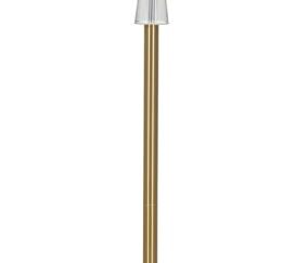 LAMPADA DA TERRA CRISTAL CM Ø 40X153