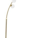 LAMPADA DA TERRA GLAMY ARC 6 LUCI CM 130X45X220-246