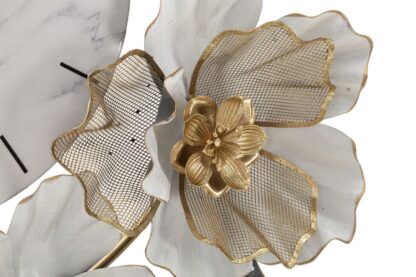 OROLOGIO DA MURO FLOWERS CM 64X8X64 - immagine 3