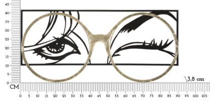 PANNELLO IN FERRO EYEWEAR CM 89,5X3,8X41,3 - immagine 6