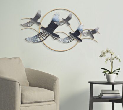 PANNELLO IN FERRO BIRD CM 91X7X50 - immagine 5