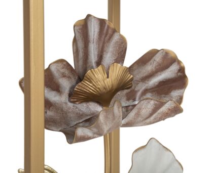 TAVOLINETTI FLOWER COPPIA CM 36X36X70-30X30X60 - immagine 6