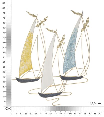 PANNELLO IN FERRO VELA COLOR CM 78,7X3,8X97,8 - immagine 6
