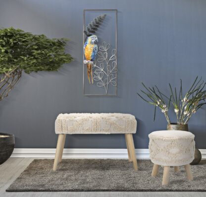 PANCHETTA DAMASCO CM 66X34X42 - immagine 6