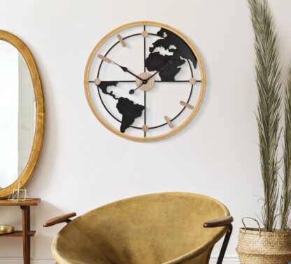 OROGLIO DA MURO WORLD NEW CM Ø 60X5 - immagine 5