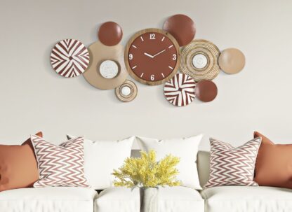 OROLOGIO DA MURO ETNIC CM 127,6X7,6X61 - immagine 5