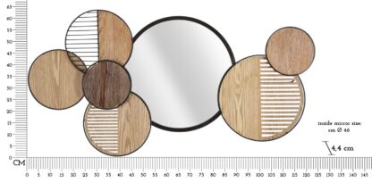 SPECCHIO DA MURO WOODY CM 123,2X4,4X63,5 - immagine 6