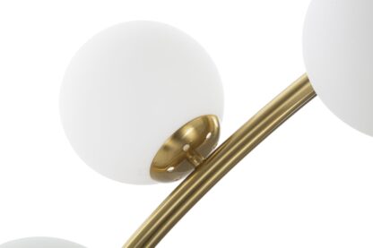 LAMPADA DA TERRA GLAMY ARC 6 LUCI CM 130X45X220-246 - immagine 4