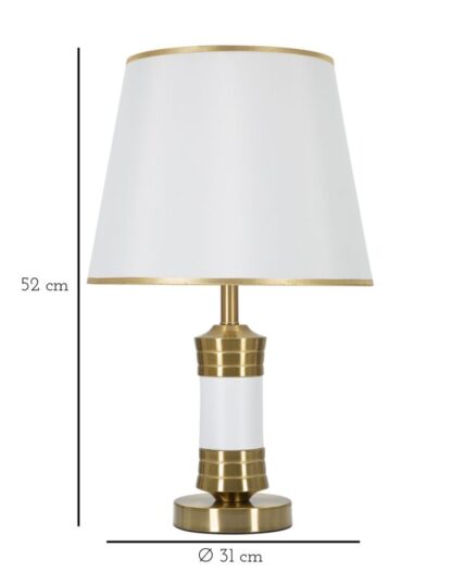 LAMPADA DA TAVOLO WHITY CM Ø 31X52 - immagine 6