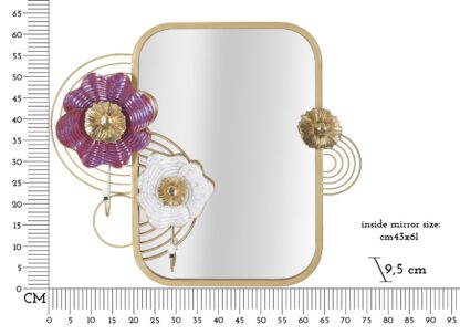 SPECCHIO DA MURO LOVIS CM 75X9,5X64,1 - immagine 6