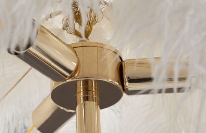 LAMPADA DA TERRA PALM BIANCA CM Ø 55X160 - immagine 3
