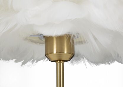LAMPADA DA TAVOLO BALL FEATHER CM Ø 30X50 - immagine 3