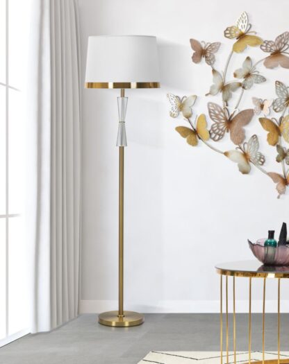 LAMPADA DA TERRA CRISTAL CM Ø 40X153 - immagine 5