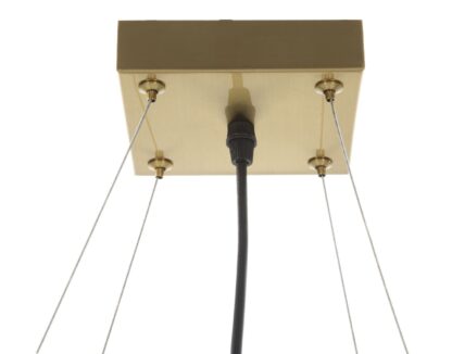 LAMPADARIO JAPAN SQUARE CM 45X45X20 - immagine 3