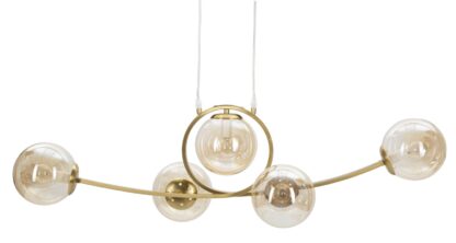 LAMPADARIO JAPAN 5 LUCI CM 100X33X30 - immagine 2