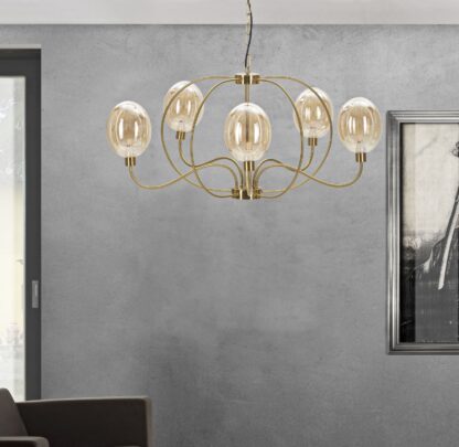 LAMPADARIO VIENNA CM Ø 100X96 - immagine 6