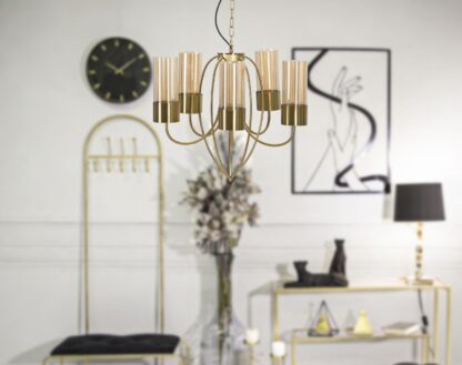 LAMPADARIO VERSAILLES 5 LUCI CM Ø 80X103 - immagine 7