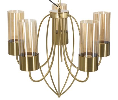 LAMPADARIO VERSAILLES 5 LUCI CM Ø 80X103 - immagine 2