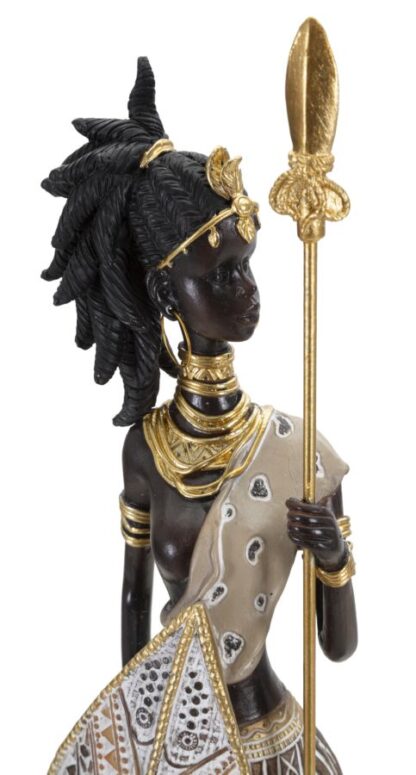 MASAI TRIBAL C/FIGLIO CM 11,5X8,5X46 - immagine 4