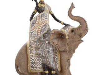 MASAI TRIBAL C/ELEFANTE CM 22,5X12X32,5